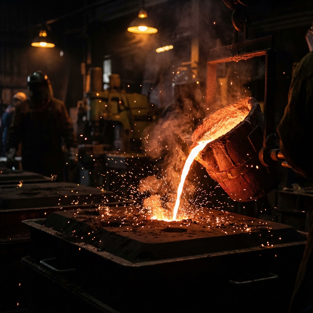 Metal Döküm İşlemi